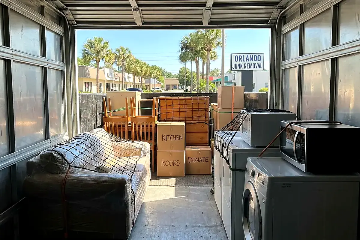 Baldwin Park HOA Bulk Item Pickup for Attic Cleanout