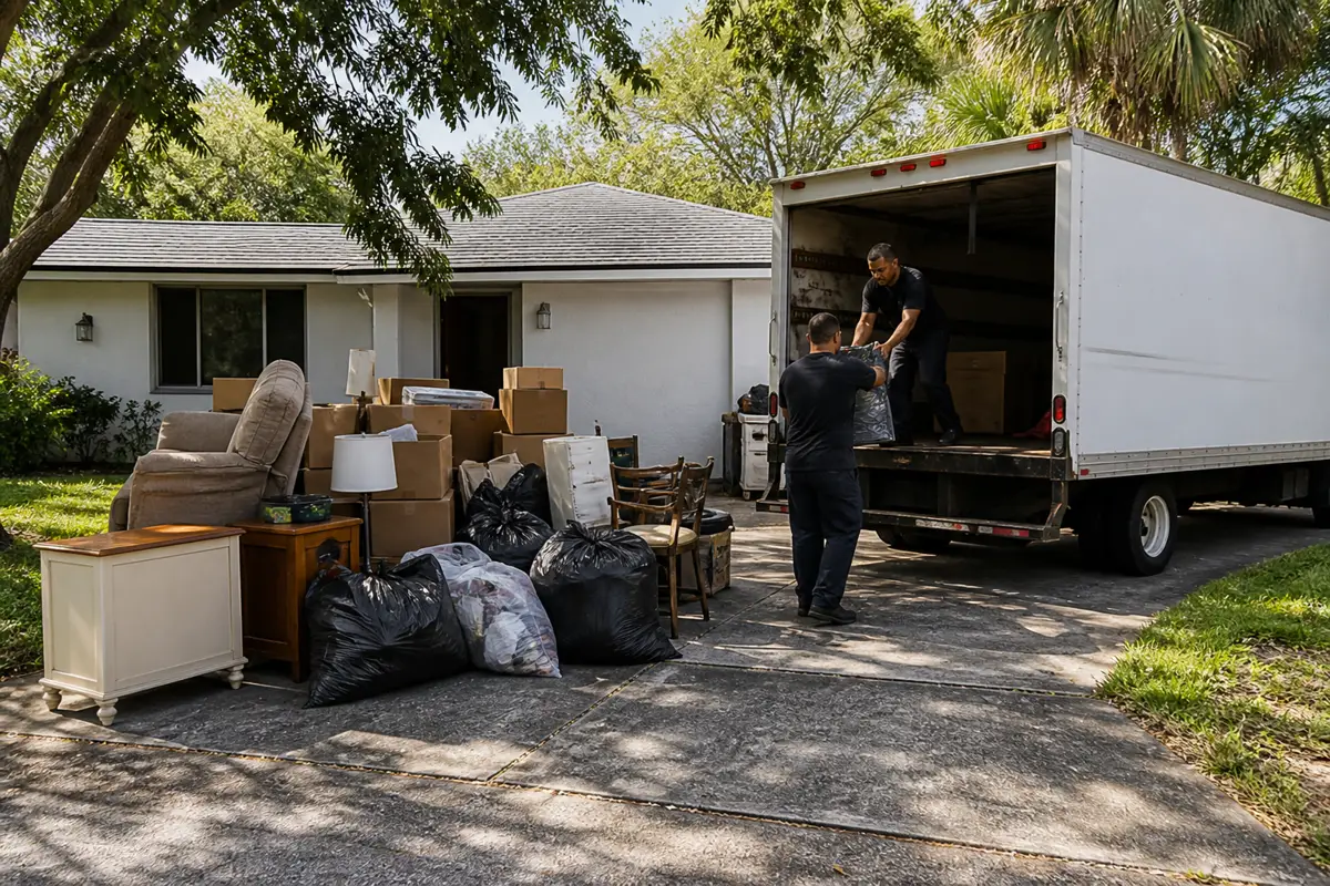 Foreclosure Cleanout Orlando Property Turnover Load for Foreclosure Cleanout in MetroWest