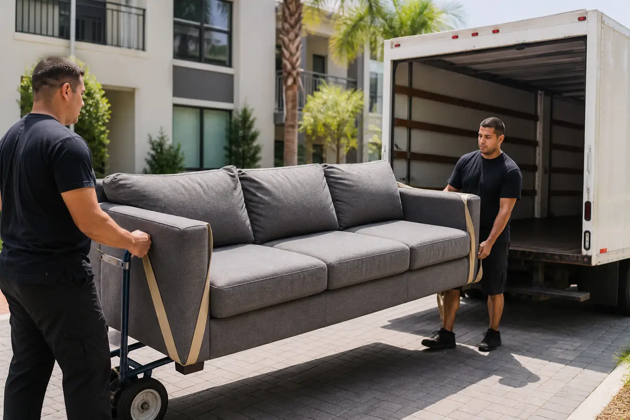 Couch Removal Orlando Apartment Loading for How Much Does Couch Removal Cost in Orlando?